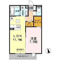 セントラルコート昭島の物件間取画像